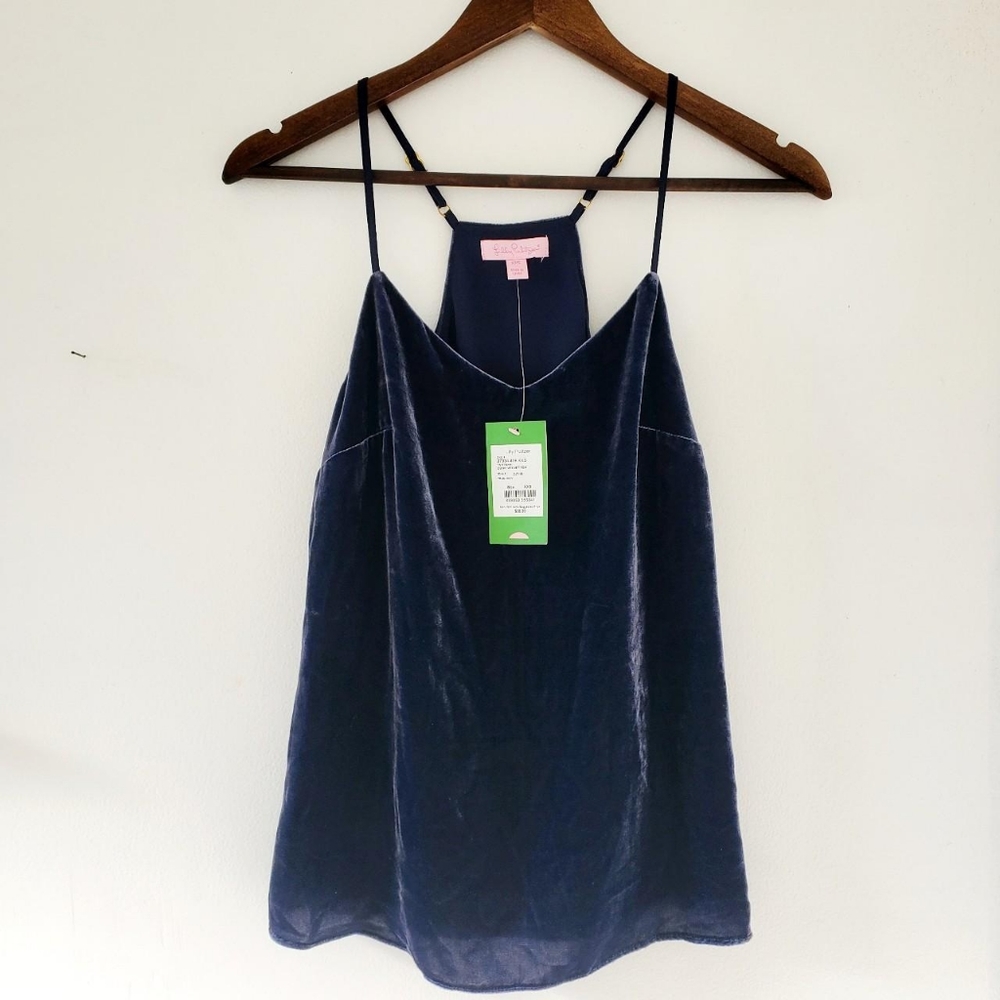 Lilly Pulitzer Suede Top
